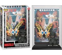 Godzilla 70th Anniversary - Movie Poster Et Figurine Pop! Godzilla Vs Mothra 9 Cm