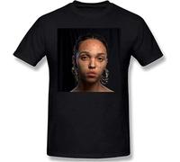 FKA Twigs cellophane Men's Classic Basic Super Soft Cotton T-Shirt Summer Manches Courtes(Medium)