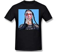 FKA Twigs Men's Classic Basic Super Soft Cotton T-Shirt Summer (Medium)
