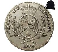FKaiYin 1805 Reichsmark Pièces allemandes sculptées - Pièces d'Europe - Pièce de monnaie commémorative non circulée + sac KaiKBax - Cadeau idéal pour papa/petit ami/mari