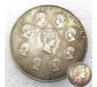 FKaiYin 1828 États allemands Anciennes pièces de monnaie de l'Empire allemand - Pièce ancienne non circulée - Cadeau commémoratif pour papa/ami/mari Expérience future