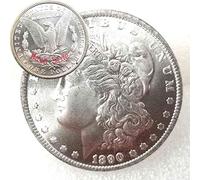 FKaiYin Antique Liberty Ancienne pièce de monnaie 1890 en nickel Hobo Dollar Morgan Dollar - American Commémorative Favors Cadeau pour papa/petit ami/mari Expérience future