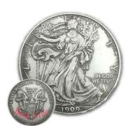 FKaiYin Historic Liberty Old Coin-1909 Dollar US Hobo Dollar Morgan Dollar Coin- American Commémorative Favors Cadeau pour papa/garçons/mari Expérience future