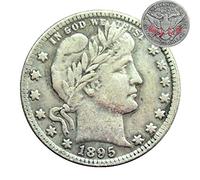FKaiYin Liberty Eagle Old Coins-1895 Pièce de monnaie en nickel Hobo Quart de dollar de morgan américain - Pièce commémorative américaine pour papa/ami/mari Expérience future