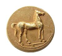 FKaiYin Pièce de monnaie grecque - Pièce de déesse grecque antique - Pièce de monnaie grecque - Artéfacts Athéna - Cadeau commémoratif unique pour papa/ami/mari.