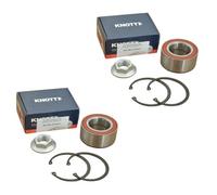 FKAnhängerteile Kit de roulement de Roue 2 x Camp Knott 47306V 72/39 x 37 mm