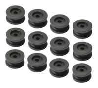 FKAnhängerteile Lot de 12 Boutons Ronds pour Corde d'expansion 6-8 mm