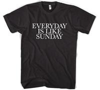 FKASBOOLK The Smiths Morrissey Tshirt Everyday is Like Sunday Sizes Colours Black