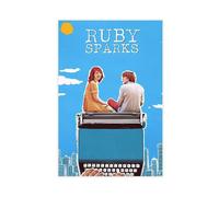 FKBALCZ Poster sur toile Ruby Sparks - Décoration murale pour salon, chambre à coucher - 20 x 30 cm