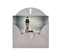 FKGKDF Old Lighthouse-Standard-Scale-2_00x Cartes de vœux imprimées avec enveloppes, cartes de vacances pour Noël et anniversaires