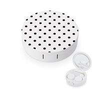 fkgvwo Etui pour Lentilles De Contact Points Noirs Boite À Lentilles De Contact pour Maison Voyage