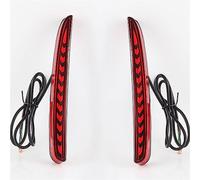 FKHBZM 1 Ensemble Voiture Pare-chocs Arrière Antibrouillard Feu Stop Dynamique Clignotant Réflecteur Pour Pour Civic Type R 2016-2020(C 3 Functions 1)