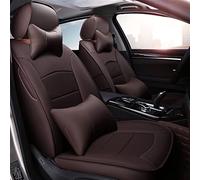 FKHBZM Housses De Siège en Cuir pour Ford Focus MK3 MK2 2 3 Accessoires Coussin Peau Vache décoration(H)
