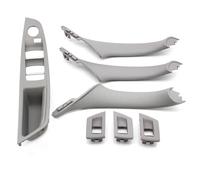 FKHBZM Poignées De Porte Intérieures Voiture À Conduite Gauche, Ensemble 7 Pièces Pour BMW Série 5 F10 F18 523 525 528(Model B Titanium15)