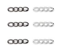 fKiZanthene Bouton Jean Clipsable Pince Pantalon Ajustable Lot de Six Réducteurs de Taille Sans Couture Pour Ajuster Pantalons et Jupes Accessoire Amovible Pour Maison Extérieur et Atelier Couture