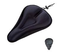 fKiZanthene Coussin de siège de vélo rembourré en gel, extra doux et confortable pour homme et femme, convient aux vélos de route et de montagne (28 x 18 cm)