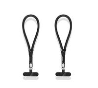 fKiZanthene Dragonne Telephone Portable Lot de Deux Attaches Poignet Réglables avec Cordon et Patch Fin Pour Sécuriser Smartphone Pratique en Voyage Transport Public ou Activités en Extérieur