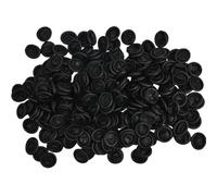 fKiZanthene Lot de 100 protège-doigts noirs en latex naturel pour la manipulation, le nettoyage et les travaux manuels à la maison, à l'atelier ou à l'extérieur