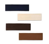 fKiZanthene Lot de 4 bandeaux de sport élastiques pour femme pour yoga, fitness, course, absorbant la transpiration, antidérapant, pour l'entraînement, la vie quotidienne