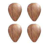 fKiZanthene Lot de 4 leurres de guêpes réalistes pour lutter contre les insectes en plein air, dissuasif à la main pour jardin, terrasse, jardin et agriculture