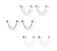 fKiZanthene Lot de 6 Pinces Magnétiques pour Vêtements, Pince Pantalon Réglable et Ourlet Chemise, Attache Ourlet Magnétique sans Aiguille, Accessoire pour Vêtements à la Maison ou en Atelier