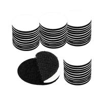 fKiZanthene Pastilles Scratch Autocollantes Rondes Lot De 40 Paires, Rondelles Velcro Double Face Pour Maison École Atelier Fixation DIY Papier Textile Plastique Métal