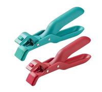 fKiZanthene Pince de cuisine en silicone, deux pinces résistantes à la chaleur pour la cuisine et le barbecue, pince de four antidérapante pour saisir en toute sécurité les bols, les assiettes et les