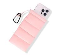 fKiZanthene Pochette de Protection Contre Le Froid Sac Téléphone en Tissu Rembourré avec Fermeture à Cordon et Boucle pour Transport de Smartphone au Travail en Extérieur ou à la Maison