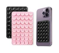 fKiZanthene Ventouse Telephone Portable Lot de Deux Supports Silicone à Double Face pour Fixation de Téléphone Accessoires de Montage Utiles pour Vidéo Cuisine Salle de Bain et Maison