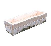 FKL DESIGN Home Deco Jardinière en Bois Pot de Fleurs prêt à Monter D8 Nouveau Brut (64 cm)