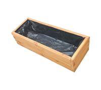 FKL DESIGN Home Deco NOUVEAU bac à plantes en bois TOP bac à plantes D2 chêne (100 cm)