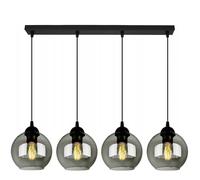 FKL DESIGN Home Deco Plafonnier - Lampe à suspension - Lampe murale - Lampe de table - Lampe à suspension sphérique - Noir/gris/blanc - Série N100 - Différentes variantes (BZ4)