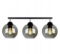 FKL DESIGN Home Deco Plafonnier Lampe suspendue Lampe murale Lampe de table Lampe suspendue Boule noir gris blanc Lampe de la série N100 différentes versions (BG3)