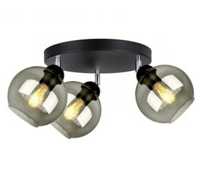 FKL DESIGN Home Deco Plafonnier, suspension, suspension, applique, lampe de table, suspension, boule, lampe noire, grise, blanche de la série N100 différentes versions (EG3)