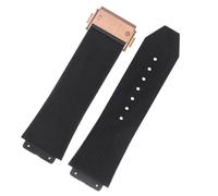 FKM Fluorosilicone Watch Bands pour Big Bang Silicone 25 * 17 mm 26 * 19 mm étanche à la chaîne de montres pour hommes de montée en caoutchouc bracelet