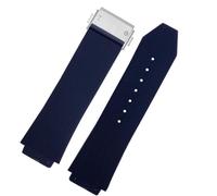 FKM Fluorosilicone Watch Bands pour Hublot Big Bang Silicone 25 * 17 mm 26 * 19 mm étanche à la chaîne de montres pour hommes de montée en caoutchouc bracelet