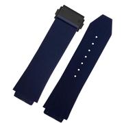 FKM Fluorosilicone Watch Bands pour Hublot Big Bang Silicone 25 * 17 mm 26 * 19 mm étanche à la chaîne de montre pour hommes de montée en caoutchouc bracelet