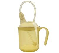 fkngcp Béchers pour les personnes âgées, 300 ml de gobelets d'adulte à l'épreuve des déversements à l'échelle, tasses de dysphagie avec paille et poignée, tasse consommation d'alcool pour adultes