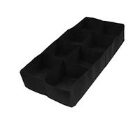 fkngcp Les Sacs de Culture de Plantes, Les Lits poussée Tissu, Les Sacs rectangulaires, Les Pots Tomate Pomme Terre Respirants pour Les Plantes légumes extérieures Fleurs (Noir)