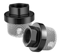fkngcp Pièces de pulvérisateur de Pompe 2PCS, Accessoires pulvérisateur Peinture sans air en Acier en Acier Inoxydable, Accessoires Peinture sans air à tuyaux Jardin léger et Compact