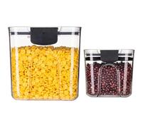 fkngcp Récipients de Rangement à Cuisson, récipient à Bicarbonate de Bicarbonate 2 pcs, 350 ＆ 1300 ML en Plastique Pilom Farine Farine Rangement Sucre pour épices, he