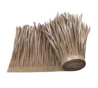 fkngcp Roof Thatch 39x20in Rouleau d'herbe Mexicain VIVIVE TOIGNE DE CHAUTS Artifical avec STRIGET EDRE ISOPER IMPRÉPER ANTIFLAMIMING CUTTABLE Bendable pour Palapa Hut Bar