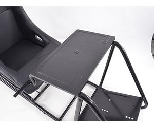 FKRSE13901 Si de jeu pour PC et consoles de jeu en similicuir noir