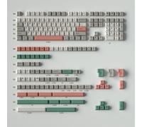 FKRTQIYN ABS Double Shot Keycaps 9009 173 Profil Personnalité Anglaise Compatible avec Les claviers mécaniques 64 68 75 84