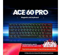FKRTQIYN ACE 60/68 Clavier mécanique personnalisé pour Les Jeux et Utilisation de Bureau avec des Ordinateurs de Bureau et des Cadeaux personnalisés(KTEK Magnetic Axis)
