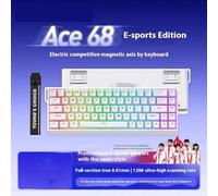 FKRTQIYN ACE 60/68 Clavier mécanique personnalisé pour Les Jeux et Utilisation de Bureau avec des Ordinateurs de Bureau et des Cadeaux personnalisés(Esports Version)