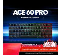 FKRTQIYN ACE 60/68 Clavier mécanique personnalisé pour Les Jeux et Utilisation de Bureau avec des Ordinateurs de Bureau et des Cadeaux personnalisés(TTC Magnetic Axis)