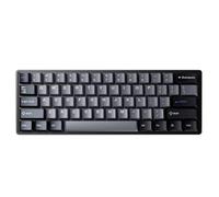 FKRTQIYN Clavier de Jeu G60 Compact 61 avec des commutateurs mécaniques à déclenchement Rapide et RVB Compatible pour Les Jeux à Action Rapide(Black Gray Peri)