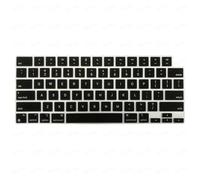 FKRTQIYN Couvercle du Clavier coréen Air 15 M3 2024 Version de l'UE et Couvercle du Clavier Espagnol pour Pro 14 M4 Pro 16 Air 13.6(US English Black)