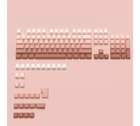 FKRTQIYN KBDIY Blue Gradient Side Print Backlit PBT Double Shot Keycaps Compatible avec Les claviers mécaniques de Bricolage(Side-Printed Type C)